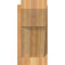 Ekena Millwork Traditional Slat Rough Sawn Outlooker, Western Red Cedar, 8"W x 16"D x 16"H OUT08X16X16TRA06RWR - alternate 2